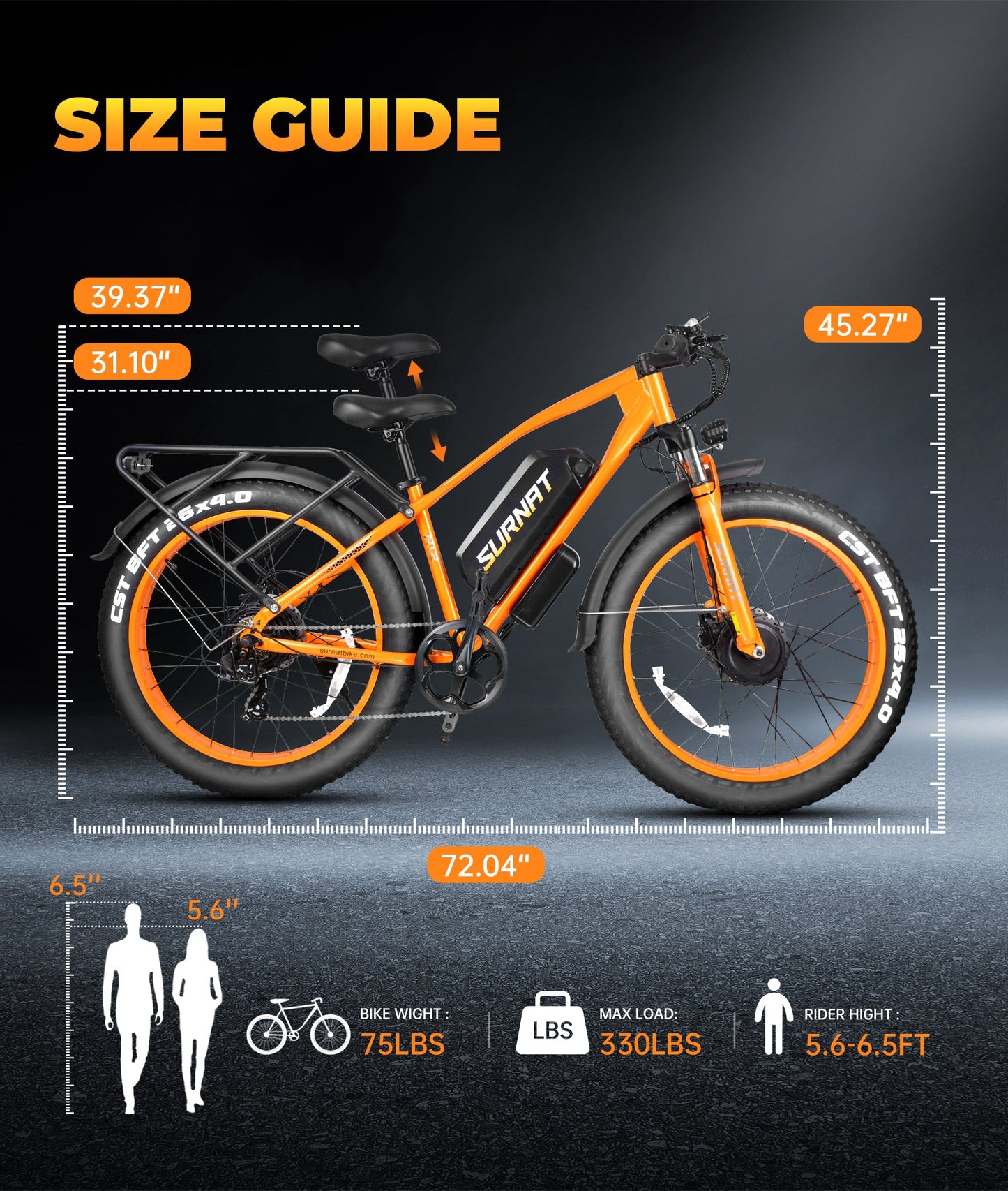 2025 Best Mountain Electric Bicycle N12 Ebike | 2000w Powerful Motor | 48V 22.5Ah Removable Battery
